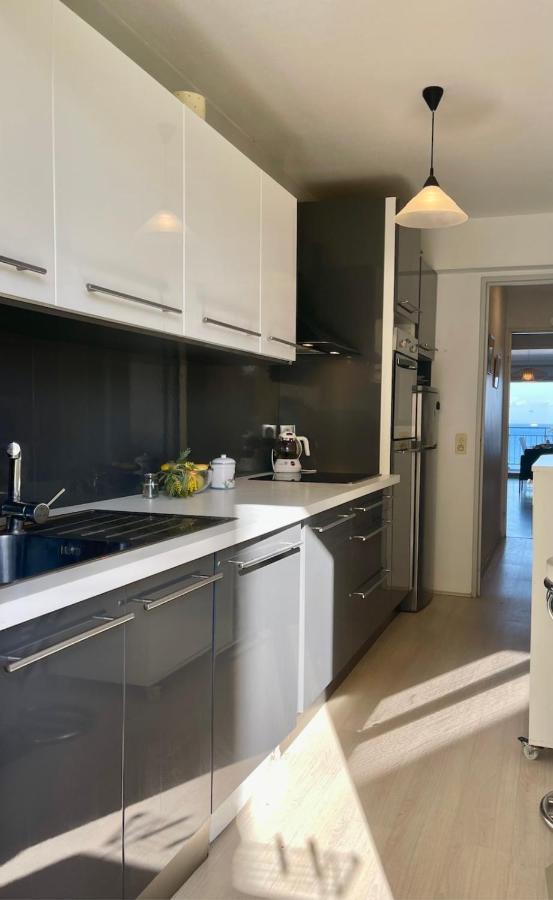 Seafront One Bedroom Apartment With A Terrasse Swimming Pool And A Parking อองทีบส์ ภายนอก รูปภาพ